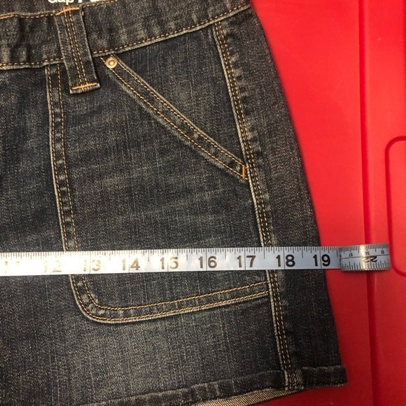 Gap 1069 Denim Snap Pocket Shorts Size 27/4 - Picture 7 of 8